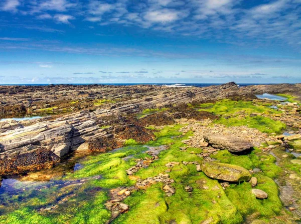 Paysage Écossais Rugueux Dans Des Conditions Météorologiques Difficiles — Photo