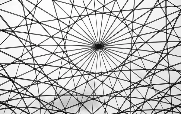 Telhado Vidro Com Formas Matemáticas Abstratas Museu Amsterdam — Fotografia de Stock