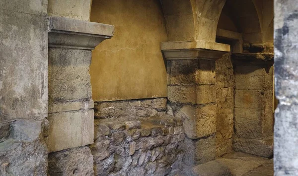 Vrijheid Van Bath England Het Oude Romeinse Bad Museum West — Stockfoto