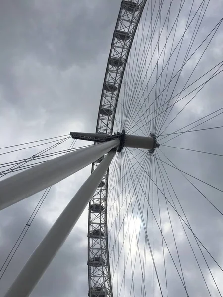 Après Midi Londres London Eye County Hall Westminster Bridge Big — Photo
