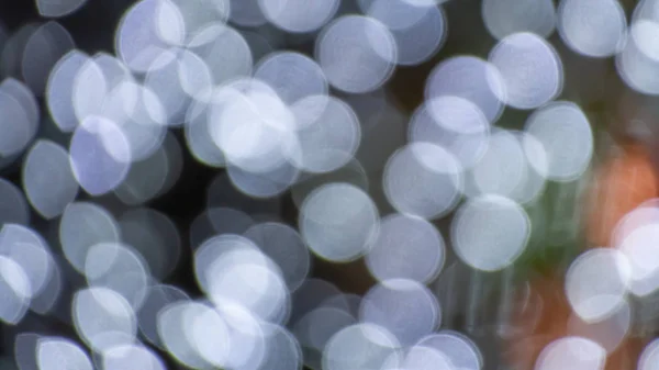 Fondo Abstracto Festivo Con Luces Bokeh Desenfocadas —  Fotos de Stock