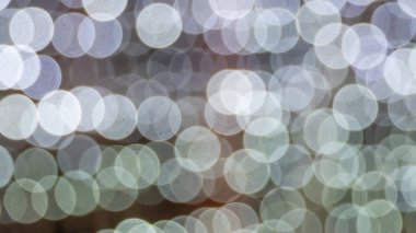 Bokeh odaklı ışıklarla soyut & Neşeli arkaplan
