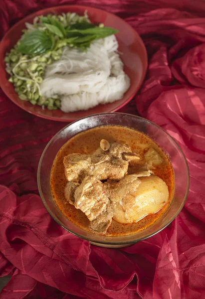 Massaman pork curry — Stock Photo, Image