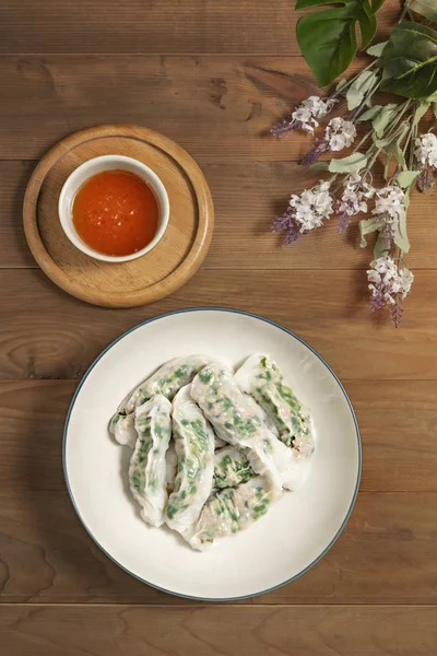 Dumplings de arroz al vapor vietnamitas —  Fotos de Stock