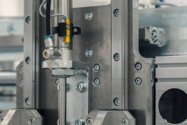 Pnömatik pistonlu makine, yakın çekim