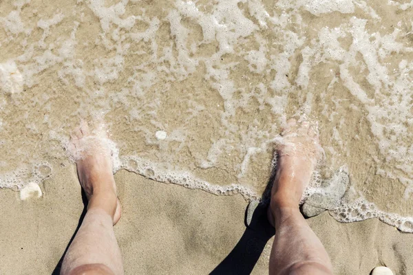 Vagues Qui Claquent Vos Pieds — Photo