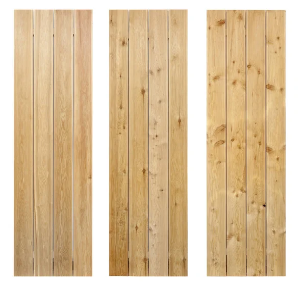Decking Samples Wooden Elements Close — Stock Photo, Image