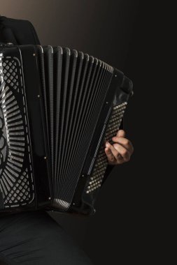 adam akordeon oyun, yakın çekim