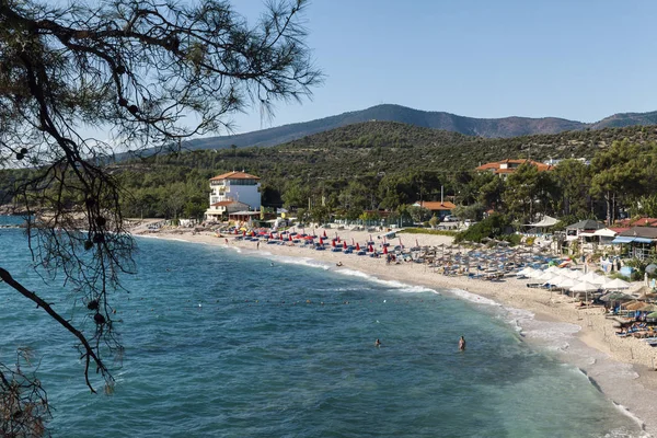 Kleiner Strand Griechenland Tassos Insel — Stockfoto