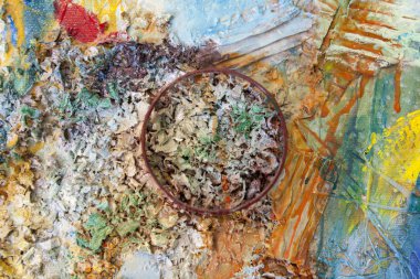 arka plan boyama doku, farklı renklerde