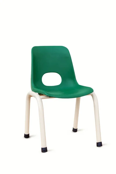 Зелений дітей стілець Ліцензійні Стокові Зображення