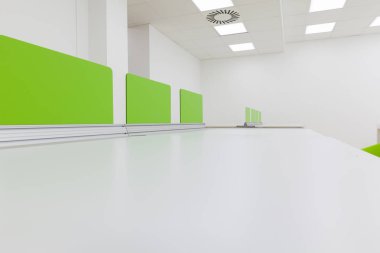 Beyaz çalışma tablosu