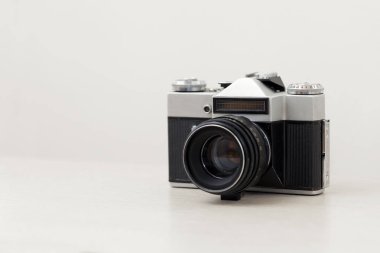 Eski moda film kamerası.