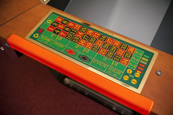 Elektronisches Roulette im Casino — Stockfoto