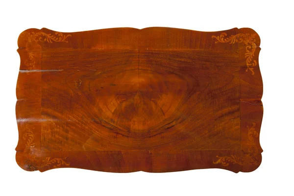 Текстура и формы старого деревянного стола — стоковое фото