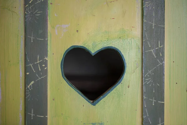 Hart de madeira, fundo abstrato — Fotografia de Stock