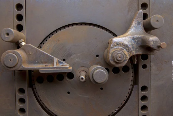 Armature Iron Bending Machine Close — Stock Photo, Image