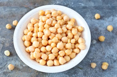 Nohut kurutulmuş tohumları.