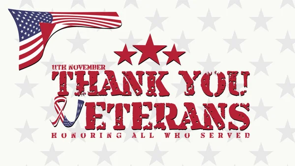 11 noveber Thank you veterans illustration, veterans day concept