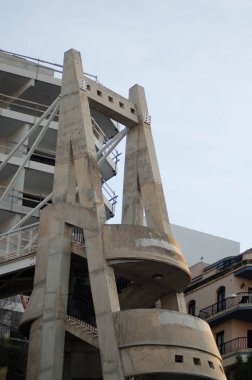 Merdiven yürümek gibi Sant Pauls köprü bay Malta