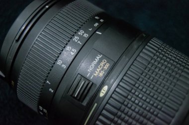 Teleskopik makronun makro çekim lens 70-300ml - fotoğraf dişli kavramı