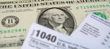 bize dolar ve 1040 vergi bireysel geri ödeme formu - vergi gün kavramı