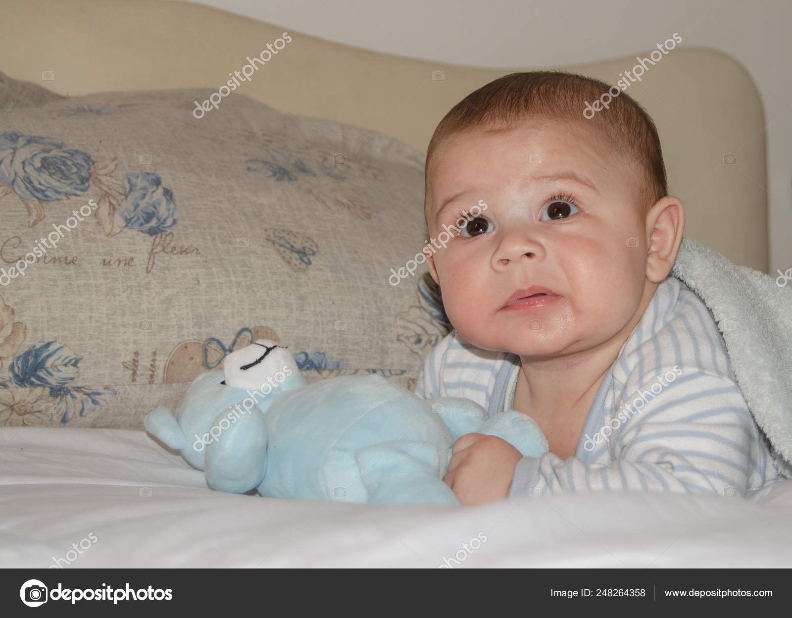 cute 4 month old baby boy