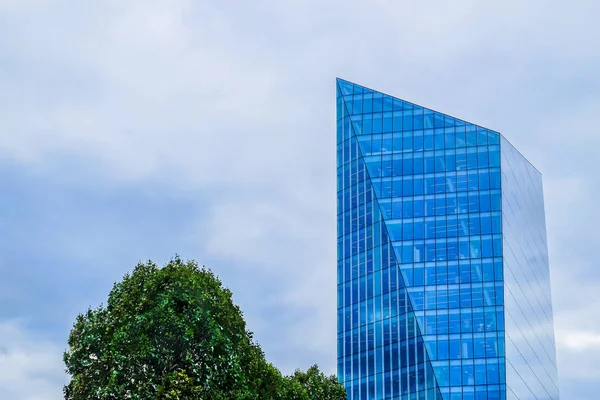 London England Aug 2018 Oberseite Eines Modernen Gebäudes Aus Glasplatten — Stockfoto