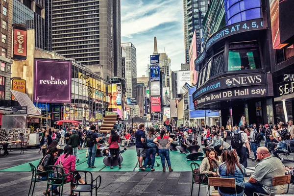 Nueva York City Estados Unidos Mayo 2018 Escena Urbana Times — Foto de Stock