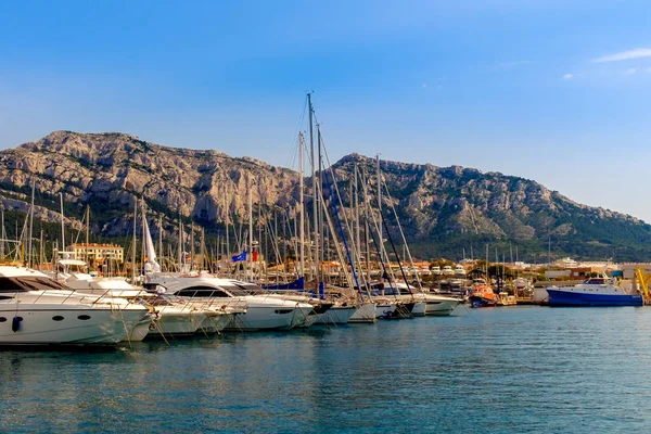 Marseilles, Fransa, Haziran 2018, tekneler 