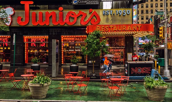 Nueva York Estados Unidos Mayo 2019 Vista Fachada Del Restaurante — Foto de Stock