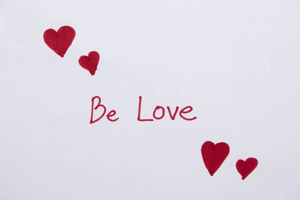 Etre Amour Message Carte Ecriture Avec Dessiner Coeur Rouge Sur Papier Blanc Mot Penser Stock Photo Etre Amour Message Carte Ecriture Avec Dessiner Coeur Rouge Sur Papier Blanc Mot Penser Stock Photo