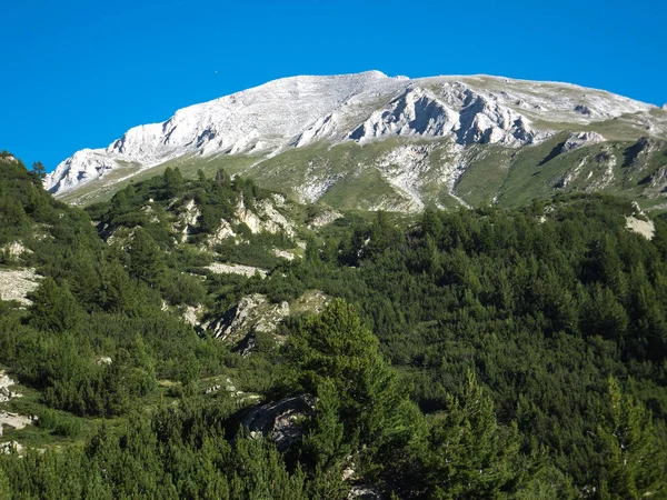 Niesamowity Krajobraz Szczytem Vihren Góra Pirin Bułgaria — Zdjęcie stockowe