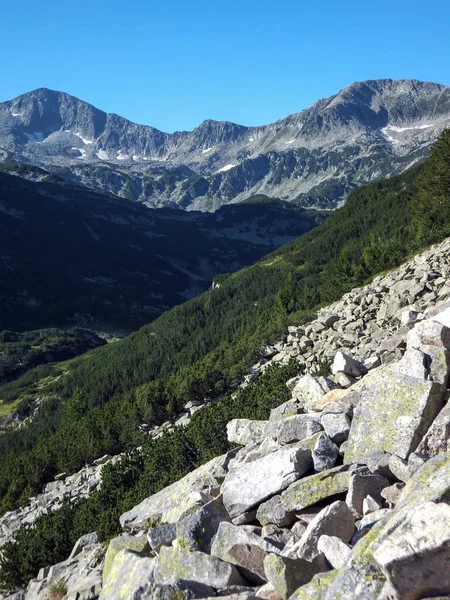 Fantastiskt Landskap Med Banderishki Chukar Peak Pirin Mountain Bulgarien — Stockfoto