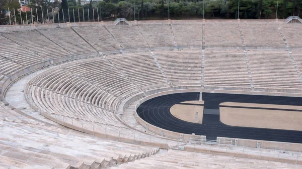 Atenas Grecia Enero 2017 Estadio Panathenaic Kallimarmaro Atenas Ática Grecia — Foto de Stock