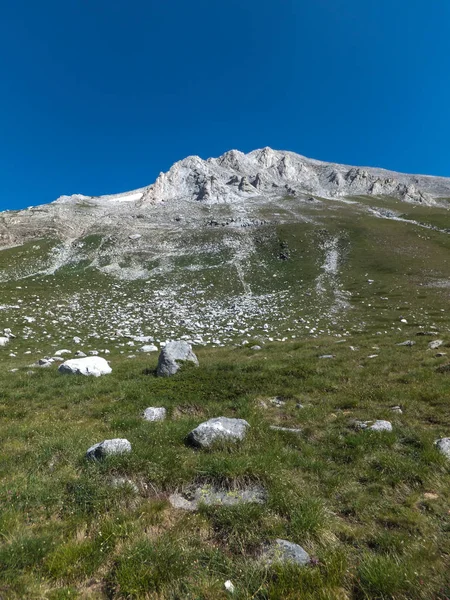 Amazing Landscape Route Climbing Vihren Peak Pirin Mountain Bulgaria — Stock Photo, Image