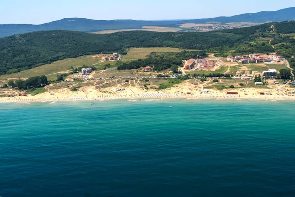 Aerial View Kavatsite Sand Dunes Town Sozopol Burgas Region Bulgaria — Stock Photo, Image