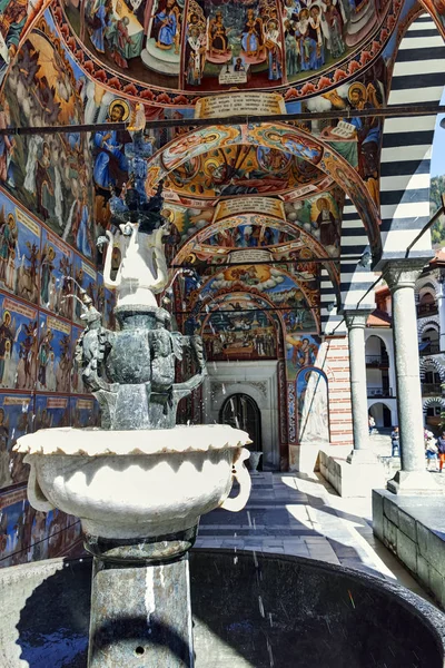 Monasterie Rila Bulgarie Avril 2018 Visite Touristique Monastère Saint Ivan — Photo