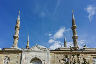 Edirne, Türkiye - 26 Mayıs 2018: mimar arasında 1569 ve 1575 Selimiye Camii Edirne şehri, Doğu Trakya, Türkiye'de Mimar Sinan tarafından inşa