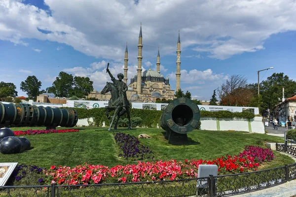 Edirne Turquia Maio 2018 Mesquita Selimiye Monumento Sultão Otomano Mehmed — Fotografia de Stock