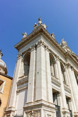 Rome, İtalya - 25 Haziran 2017: Basilica San Giovanni Laterano (Basilica di San Giovanni in Laterano) yılında Roma, İtalya, şehrin içinde