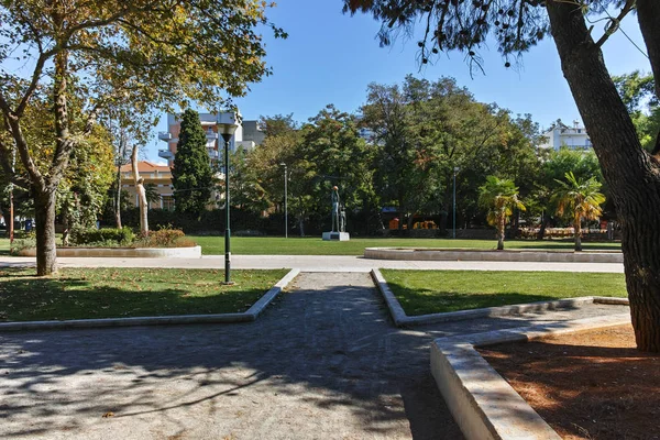 Alexandroupoli Griechenland September 2017 Park Der Stadt Alexandroupoli Ostmakedonien Und — Stockfoto