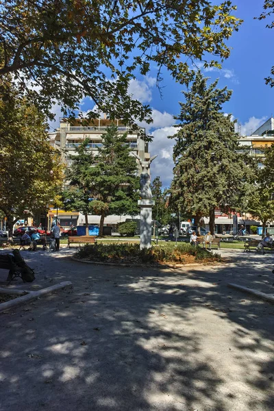 Αλεξανδρούπολη Ελλάδα Σεπτεμβρίου 2017 Πάρκο Στην Πόλη Της Αλεξανδρούπολης Ανατολικής — Φωτογραφία Αρχείου