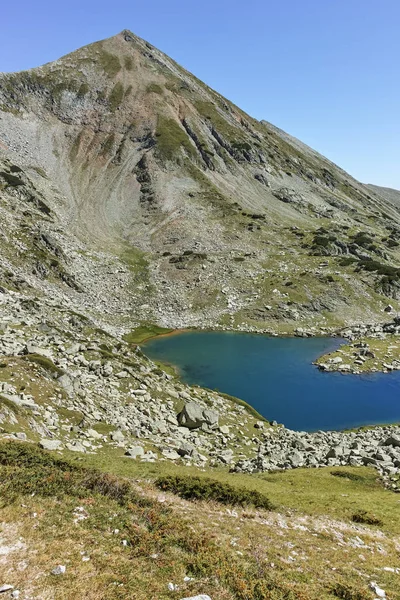 Paisaje Del Lago Argirovo Cerca Del Pico Dzhano Montaña Pirin — Foto de Stock