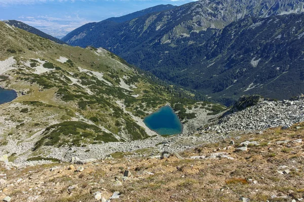 Paisagem Incrível Com Lagos Tipitski Pirin Mountain Bulgária — Fotografia de Stock