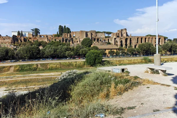 Rome Italy June 2017 Amazing Panoramic View Circus Maximus City — Stock Photo, Image
