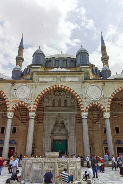 エディルネ トルコ 2018 ファサードのセリミエ モスクに建て間 1569 1575 エディルネの街 東トラキアは トルコで — ストック写真