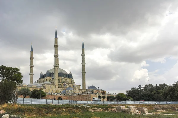 Edirne Turquía Mayo 2018 Vista Exterior Mezquita Selimiye Construida Entre — Foto de Stock