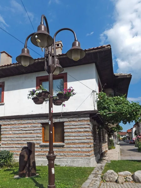 Bansko Bulgarije Juli 2012 Oude Huizen Stad Bansko Regio Blagoevgrad — Stockfoto