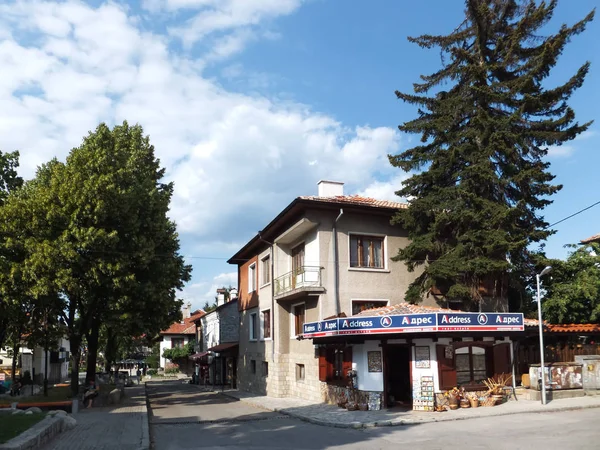 Bansko Bulgarien Juli 2012 Gamla Hus Staden Bansko Regionen Blagoevgrad — Stockfoto